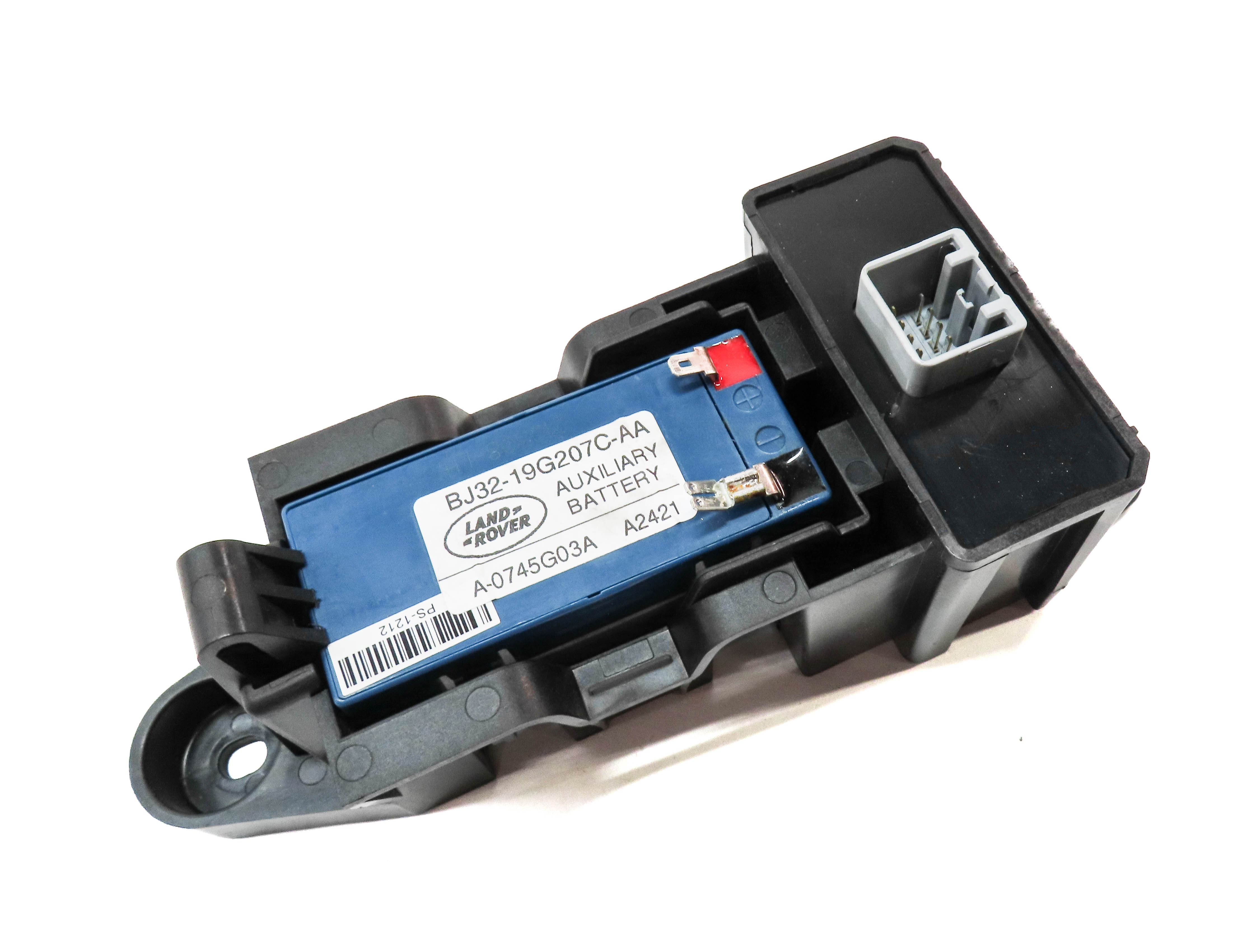 2013 RANGE ROVER EVOQUE (L538) 2.0L TURBO AUXILIARY BATTERY w/ MOUNT BRACKET — exact item pictured